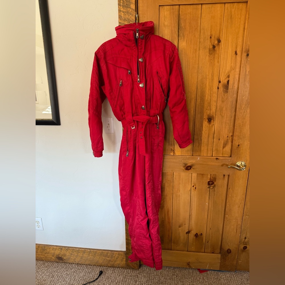 Spyder vintage Women's Red Full-Length one piece